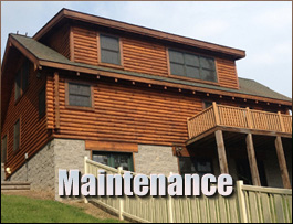  Alpine, Alabama Log Home Maintenance